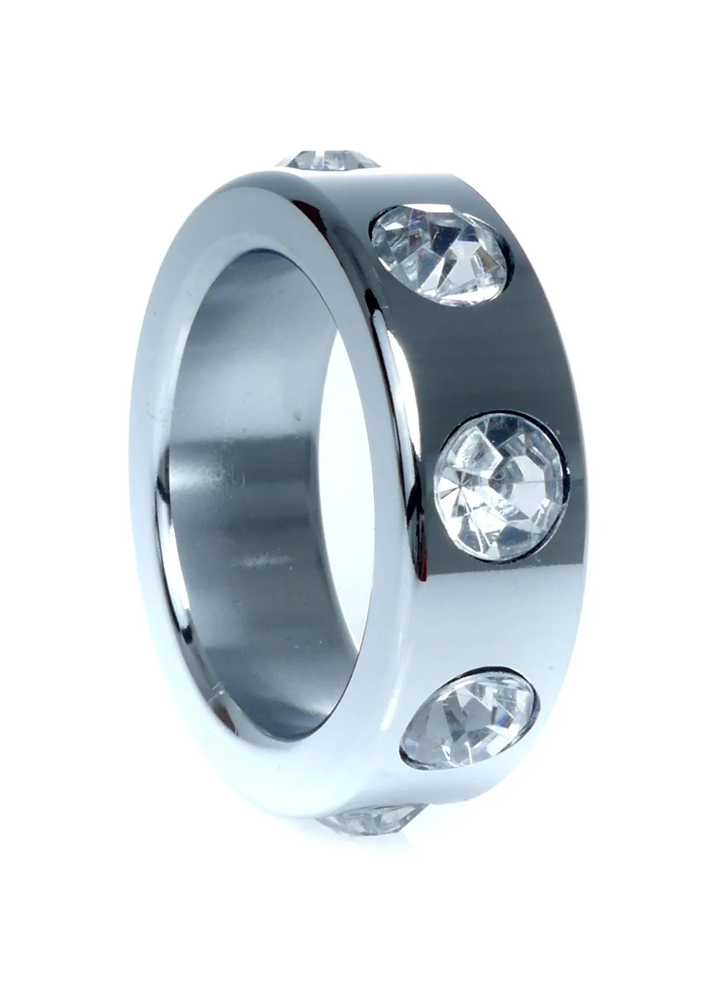 Эрекционное кольцо B - Series HeavyFun Metal Cock Ring, 4.5 см (серебристый)