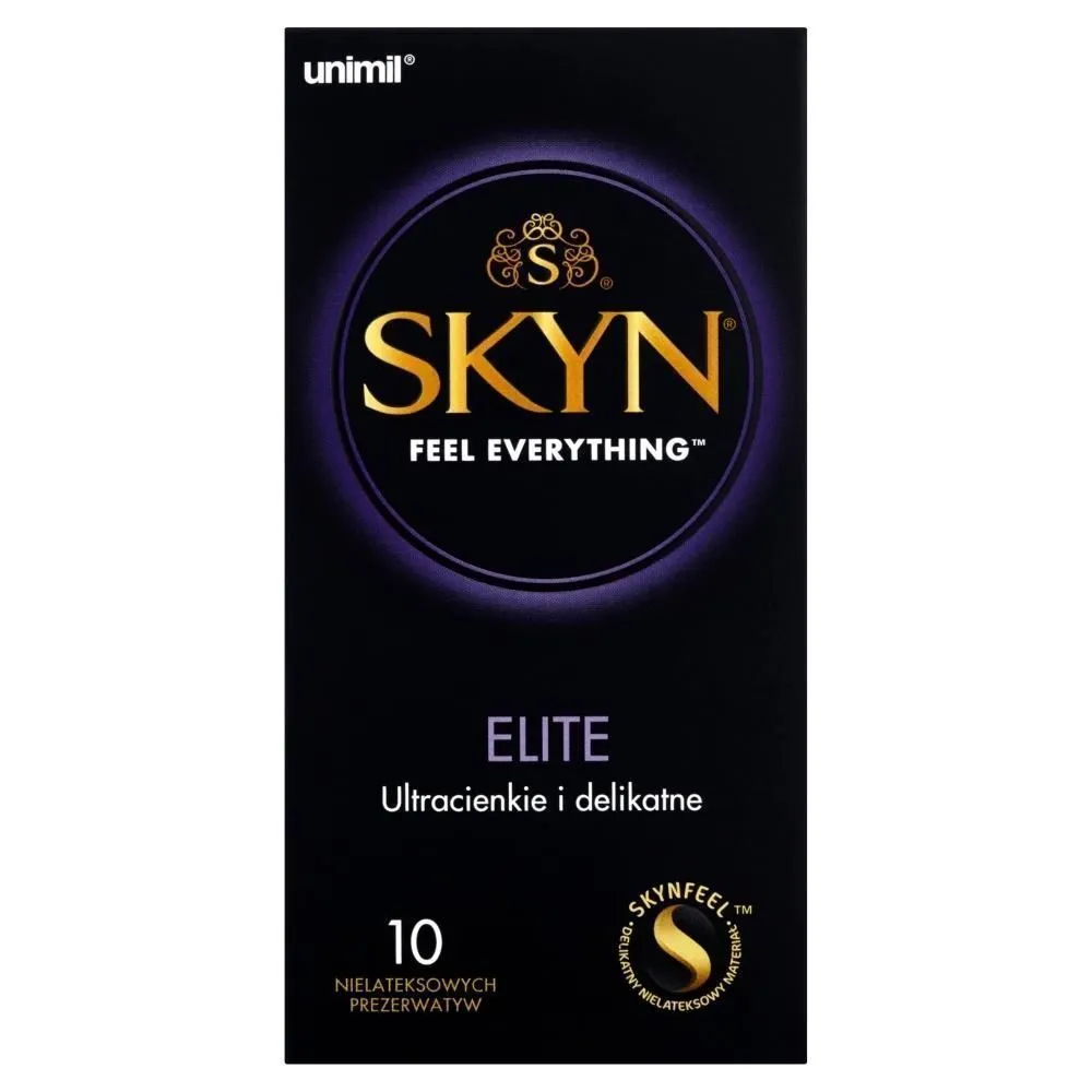 Презервативи тонкі Skyn Elite безлатексні, 10 шт.