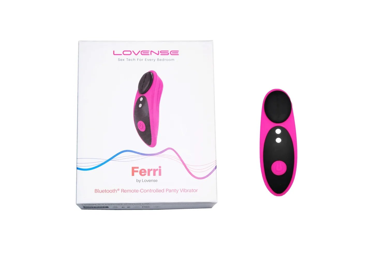 Вібратор для клітора Lovense Ferri, 7,4 см (рожевий)