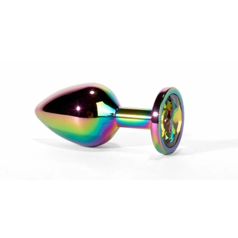 X-Men Secret Shine Rainbow - Korek analny, Multi, 9.5 cm