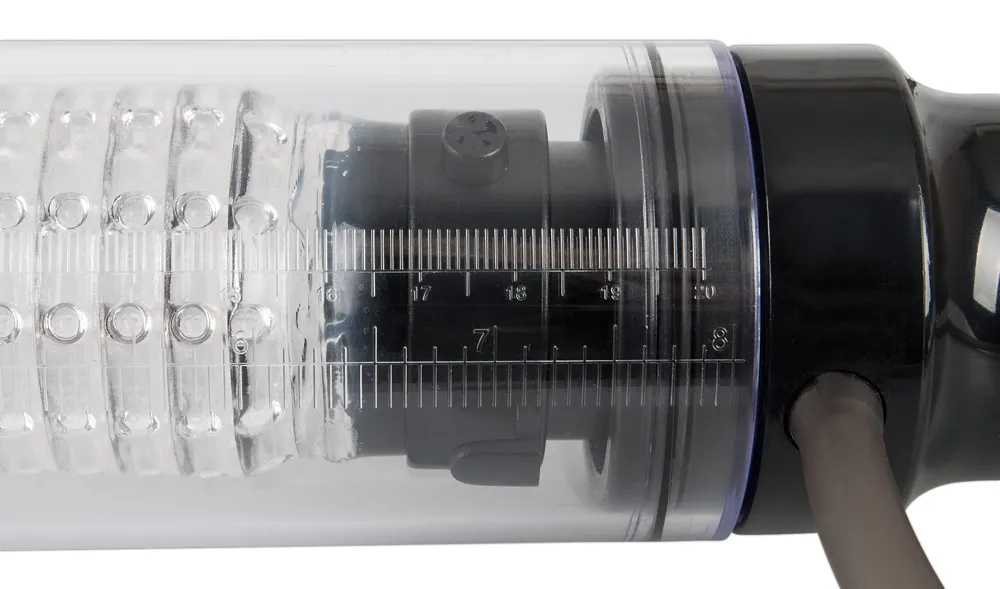 Помпа для члена с вибрацией Orion Vibrating Multi Pump & Masturbator, 33,7 см (прозрачный)