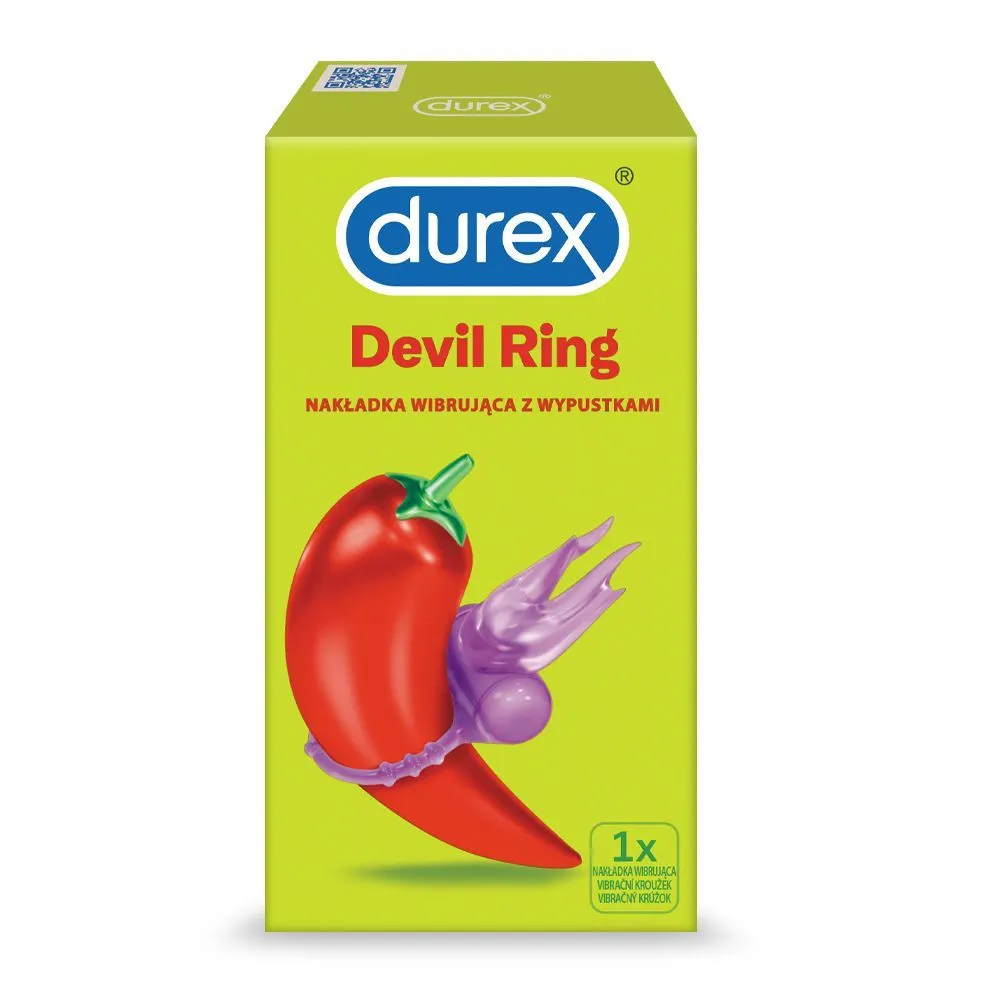Вибрационное кольцо Durex Play Little Devil, 8 см (фиолетовый)