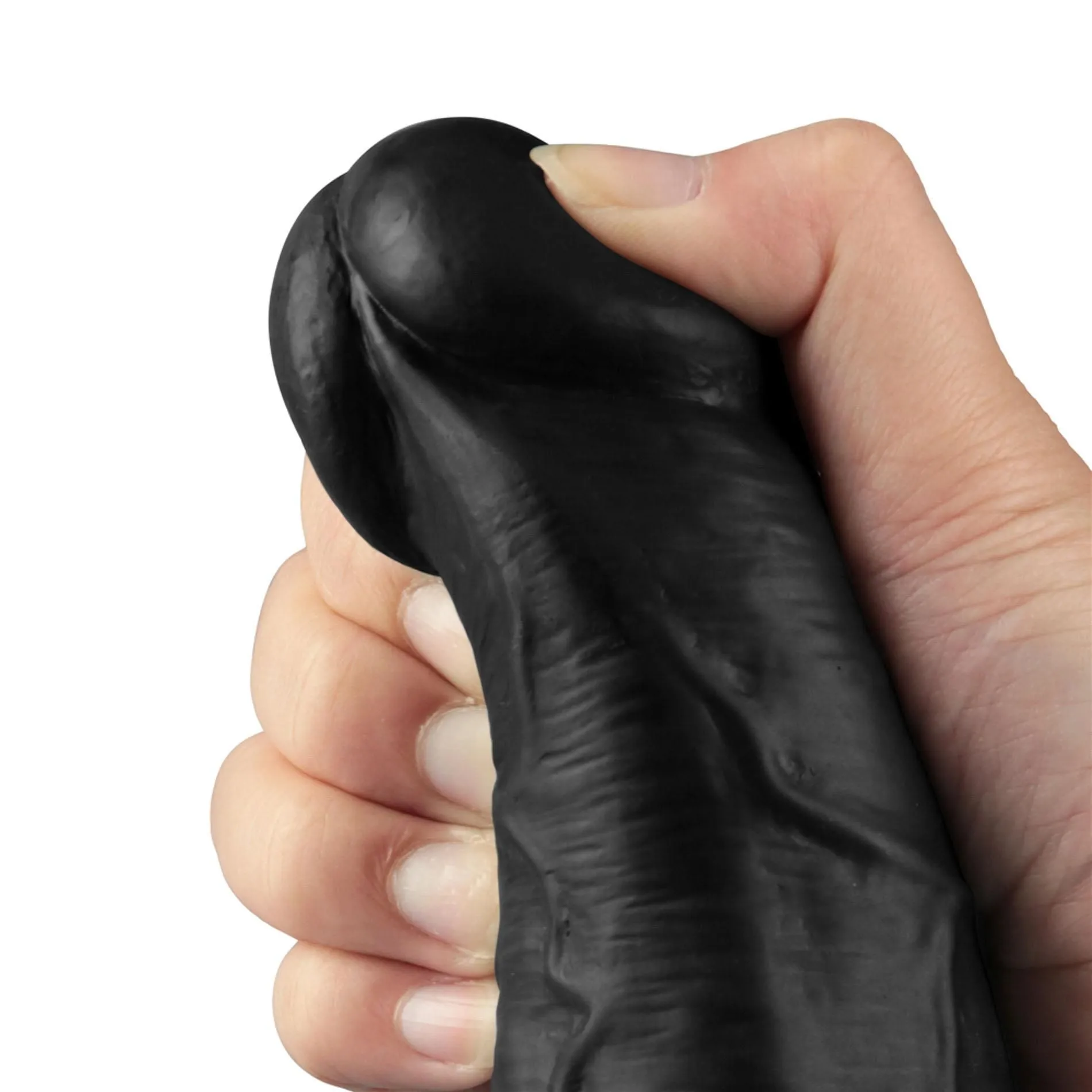 Вібратор Lovetoy Real Softee 10.5", 27 см (чорний)
