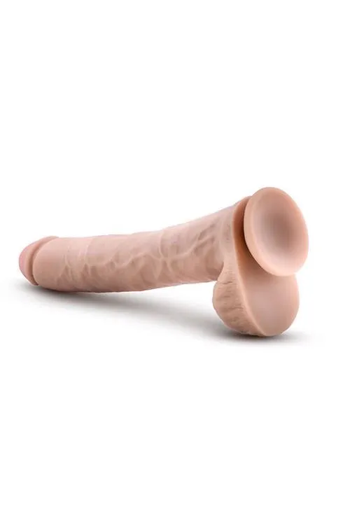 Blush Au Naturel Daddy 14 Inch - Dildo, W kolorze cielistym, 35.5 cm