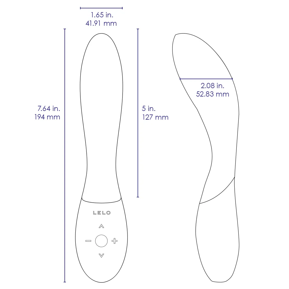 Lelo Mona Wave - Wibrator, Niebieski, 19, 5 cm