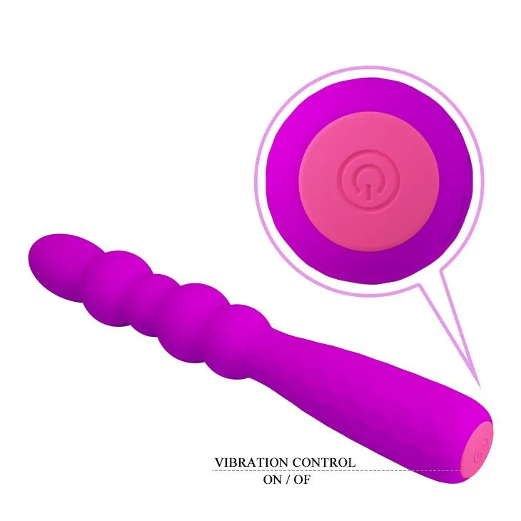 Pretty Love Monroe - Wibrator analny, Fioletowy, 18, 5 cm