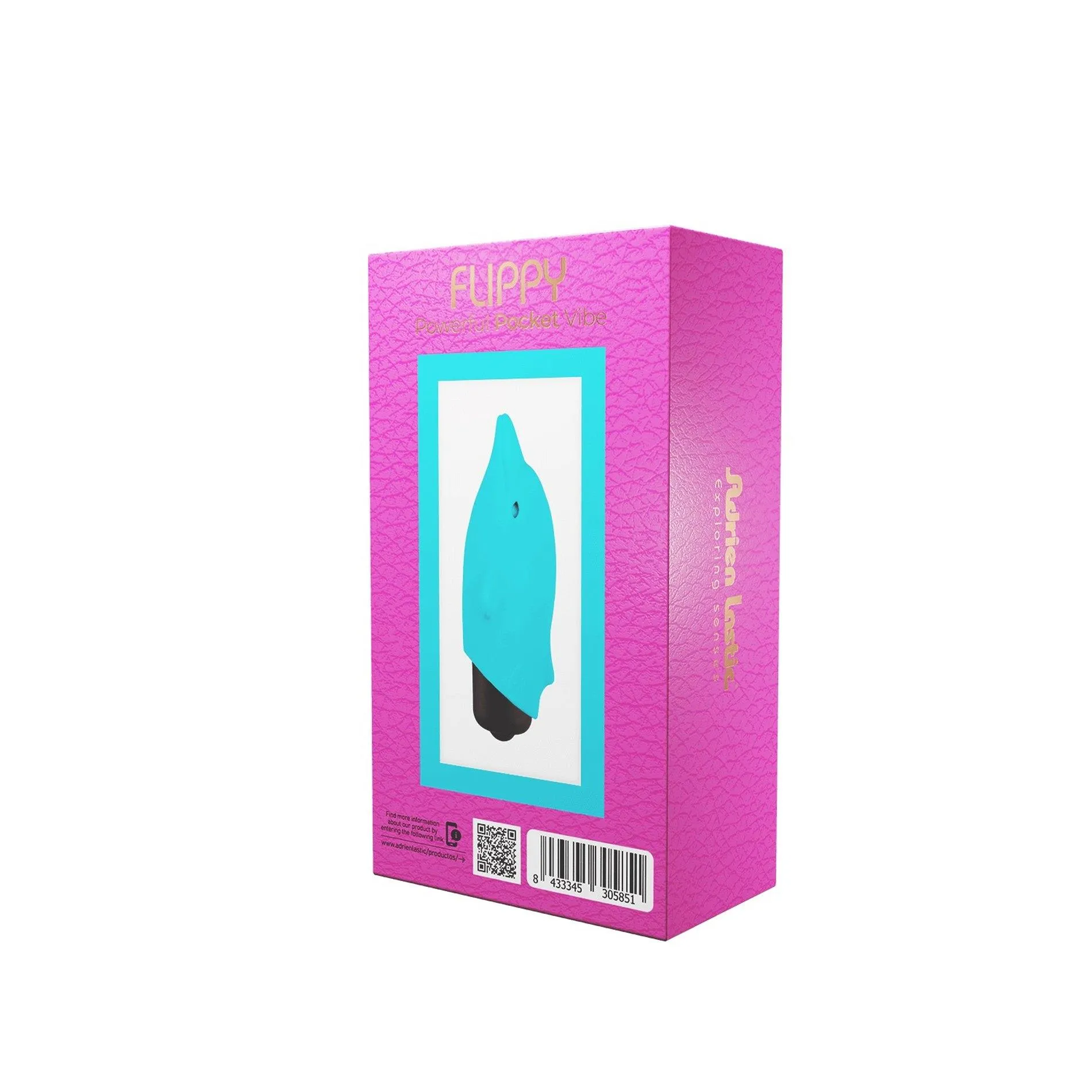 Вібратор Adrien Lastic Exploring Sense Powerful Pocket Vibe Flippy (блакитний)