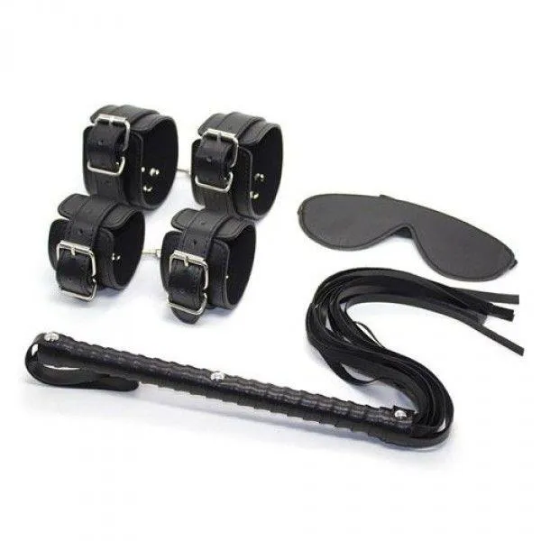 Набір для бондажу Toyz4lovers Basic Bondage Kit (чорний)