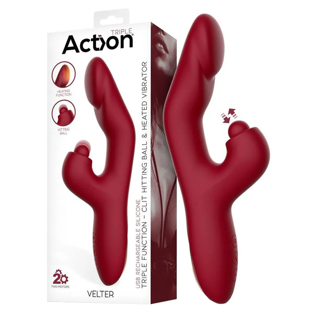 Action Velter - Wibrator, Bordоwy, 22 cm