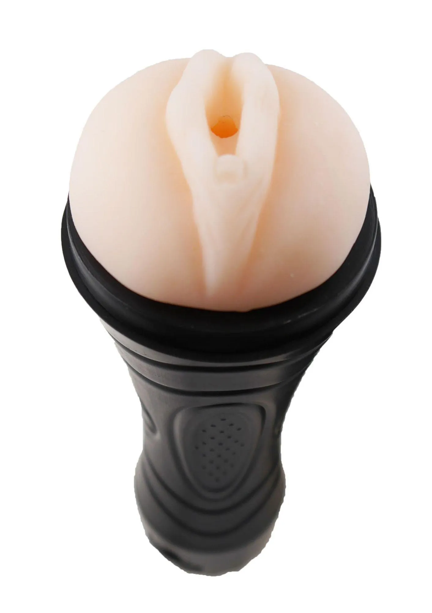 B - Series Lyla Lyla - Masturbator z wibracją, Flesh, 24 cm