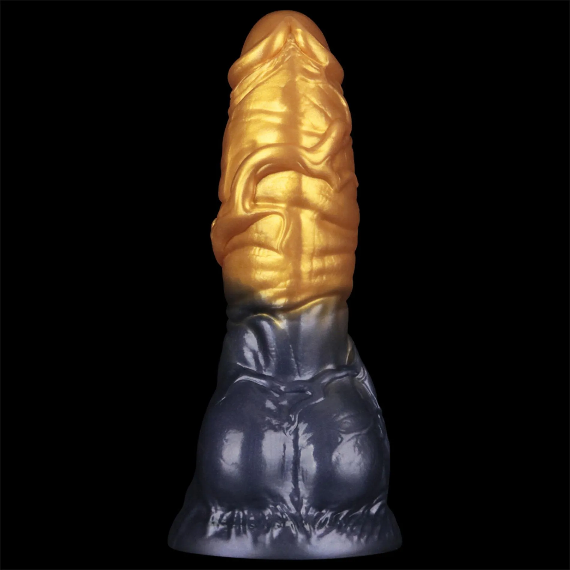 Фаллоимитатор Lovetoy Dual Density 7.5’’, 19 см (золотой)