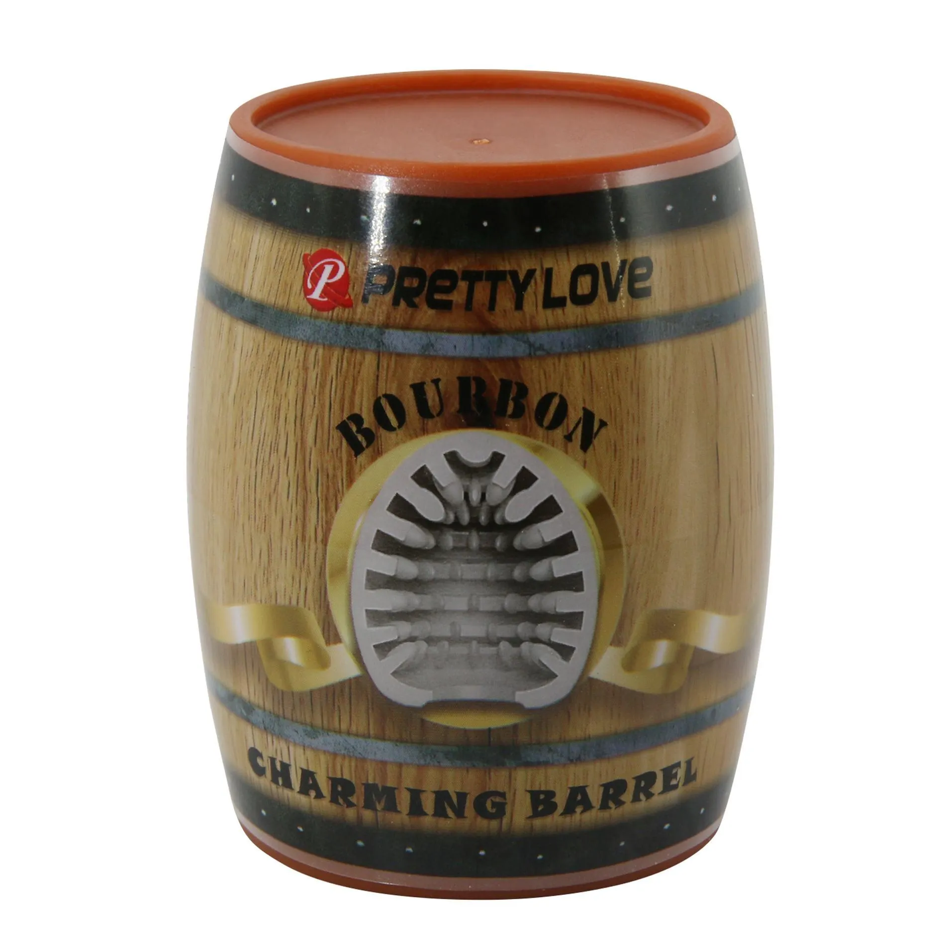 Pretty Love Bourbon Charming Barrel - Masturbator jajko, Biały, 5, 5 cm
