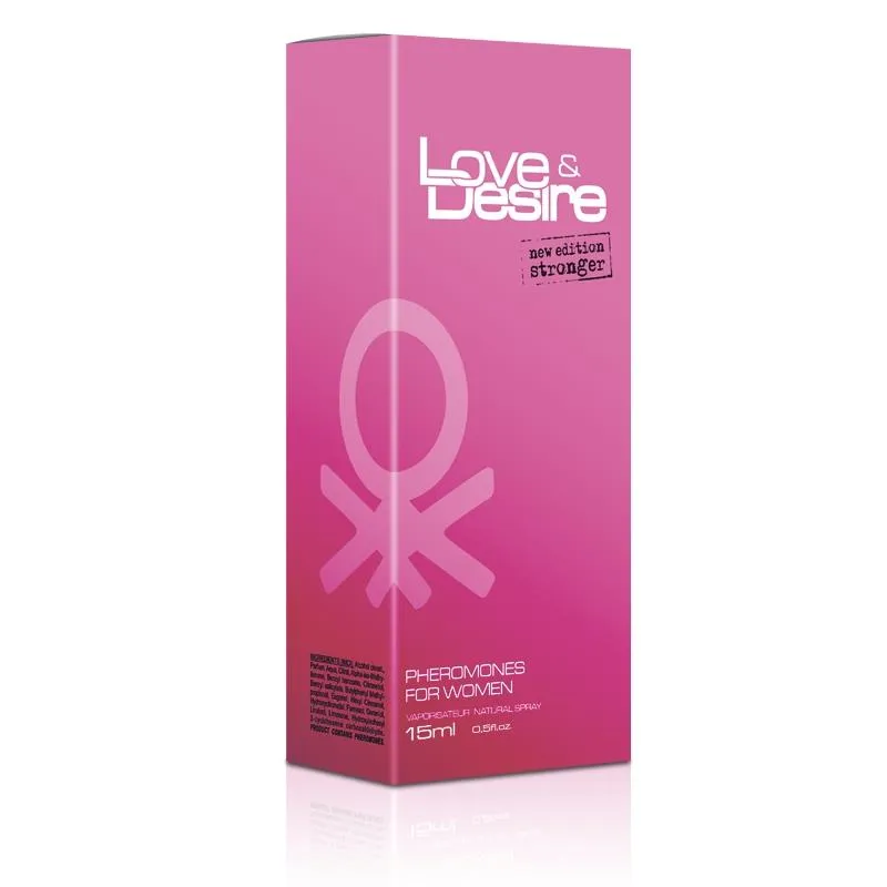 EROMED Love&Desire - Perfumy damskie z feromonami, 15 ml