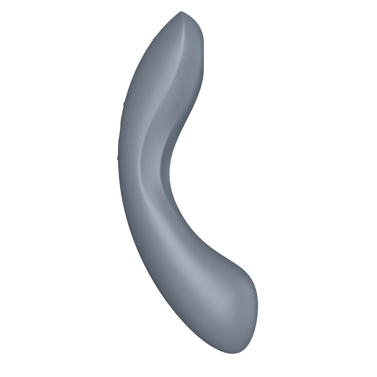 Вакуумний стимулятор клітора з вібрацією Satisfyer Curvy Trinity 1 (сірий)