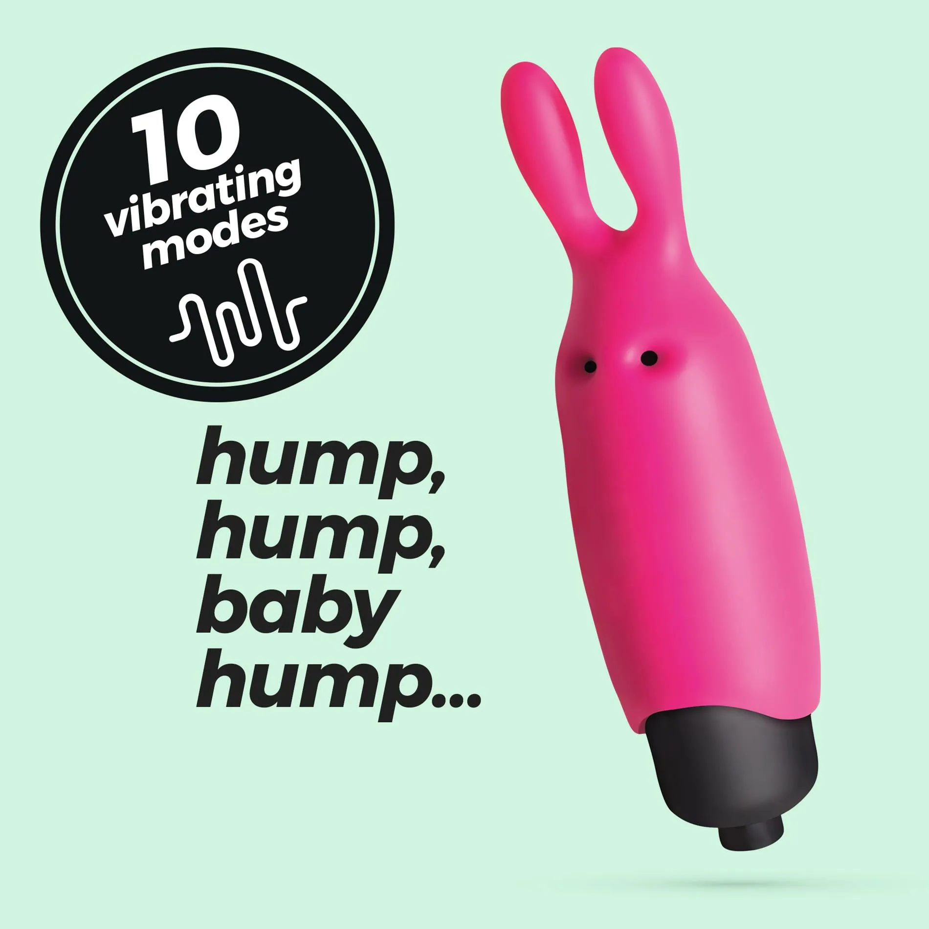 Вибратор для клитора Crushious O-Pet Vibe, 8.8 см (розовый)