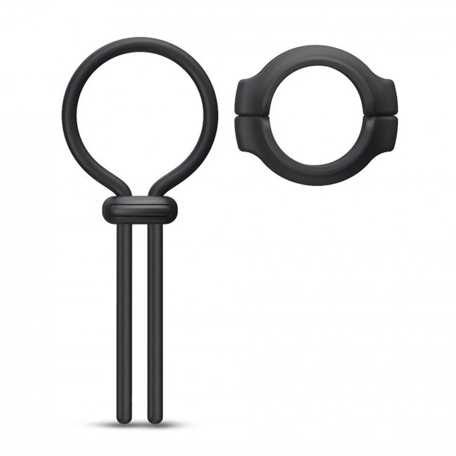 Dorcel Fit Ring - Regulowany pierścień erekcyjny, Czarny, 13 cm