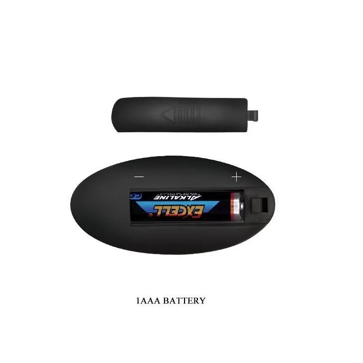 Анальна пробка LyBaile Mr.Play Vibrating Prostate Massager, 12.5 см (чорний)