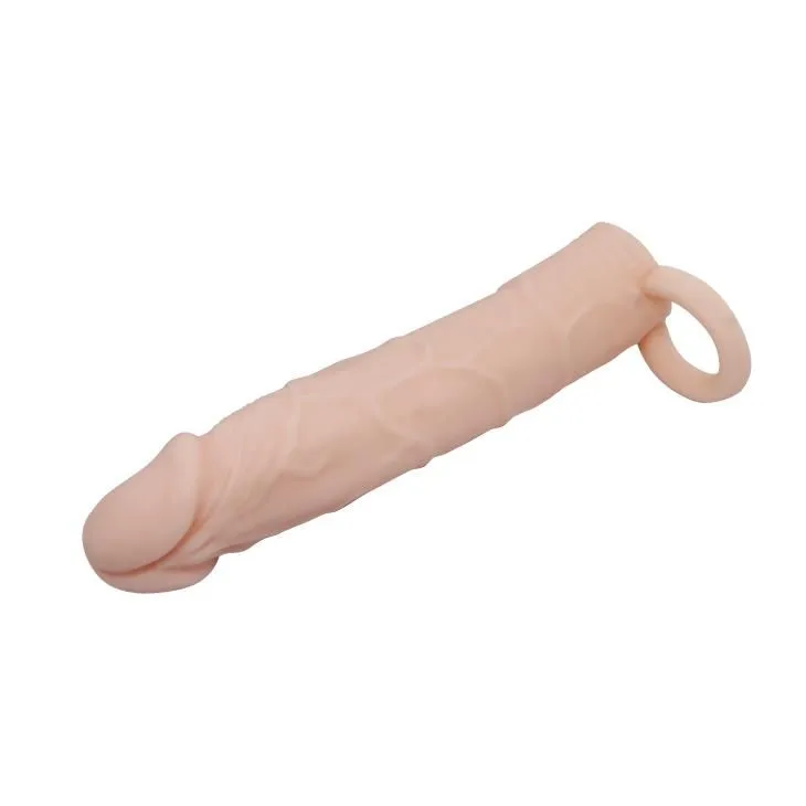 Насадка на пеніс Pretty Love Penis Sleeve Flesh 7", 18 см (тілесний)