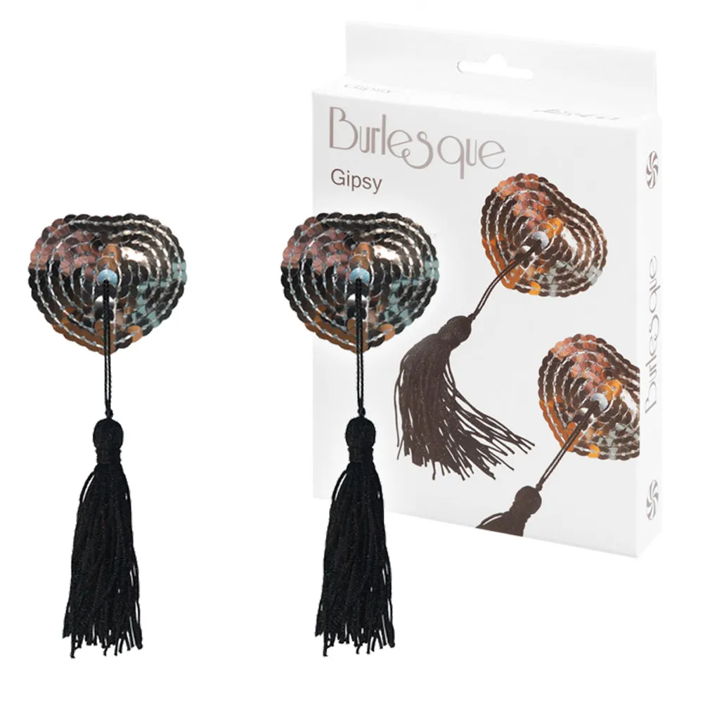 Lola Games Burlesque Gipsy Silver - Naklejki na sutki, Srebro