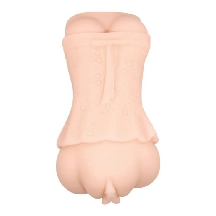 Crazy Bull Vagina Masturbator Flesh Vibrating II - Masturbator, W kolorze cielistym, 14.5 cm