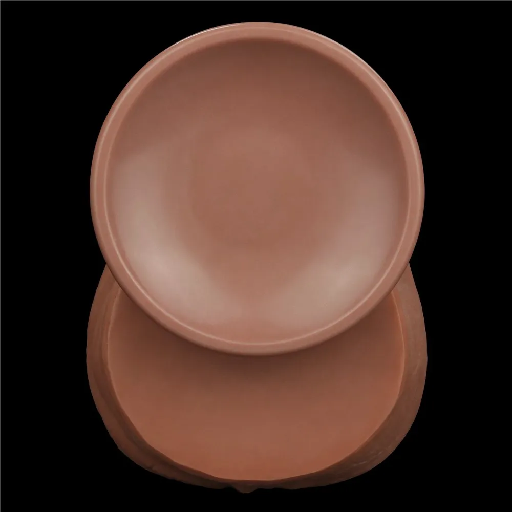 Lovetoy Sliding-Skin Dual Layer Dong King Sized - Dildo, W kolorze cielistym, 36 cm