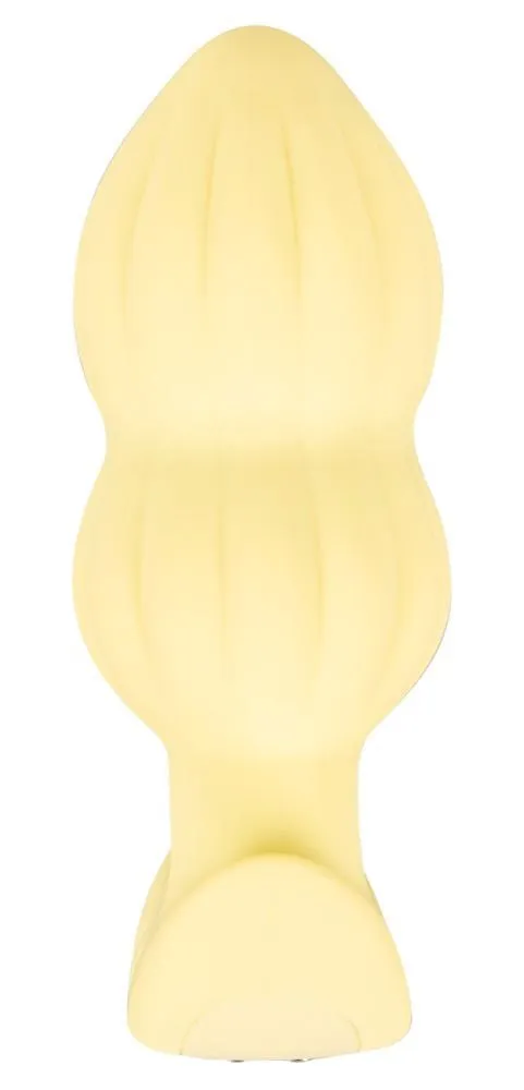 Анальная пробка Cuties Mini Butt Plug, 8 см (желтый)