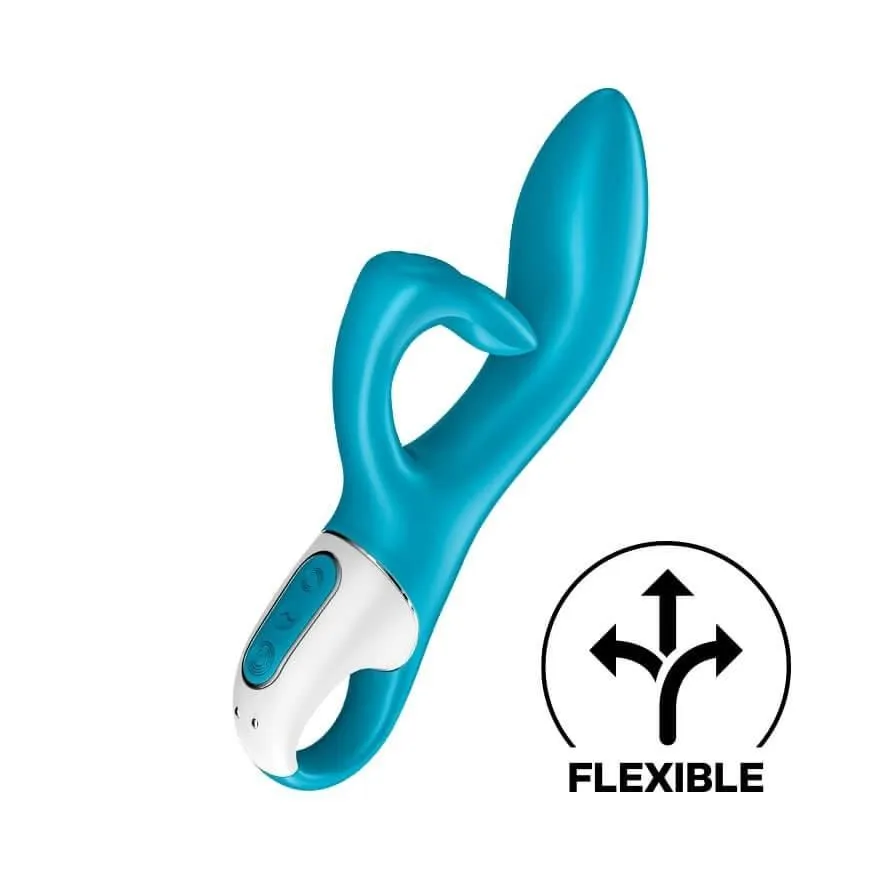Вібратор-кролик Satisfyer Embrace Me, 20,5 см (бірюзовий)