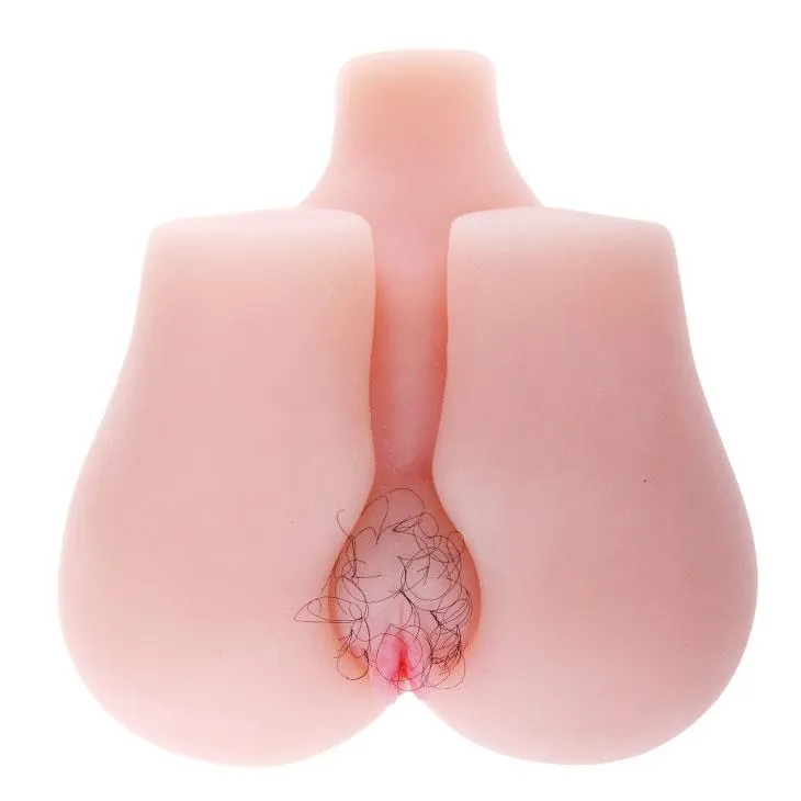 Мастурбатор Baile Pussy & Ass Hole с вибрацией (телесный)