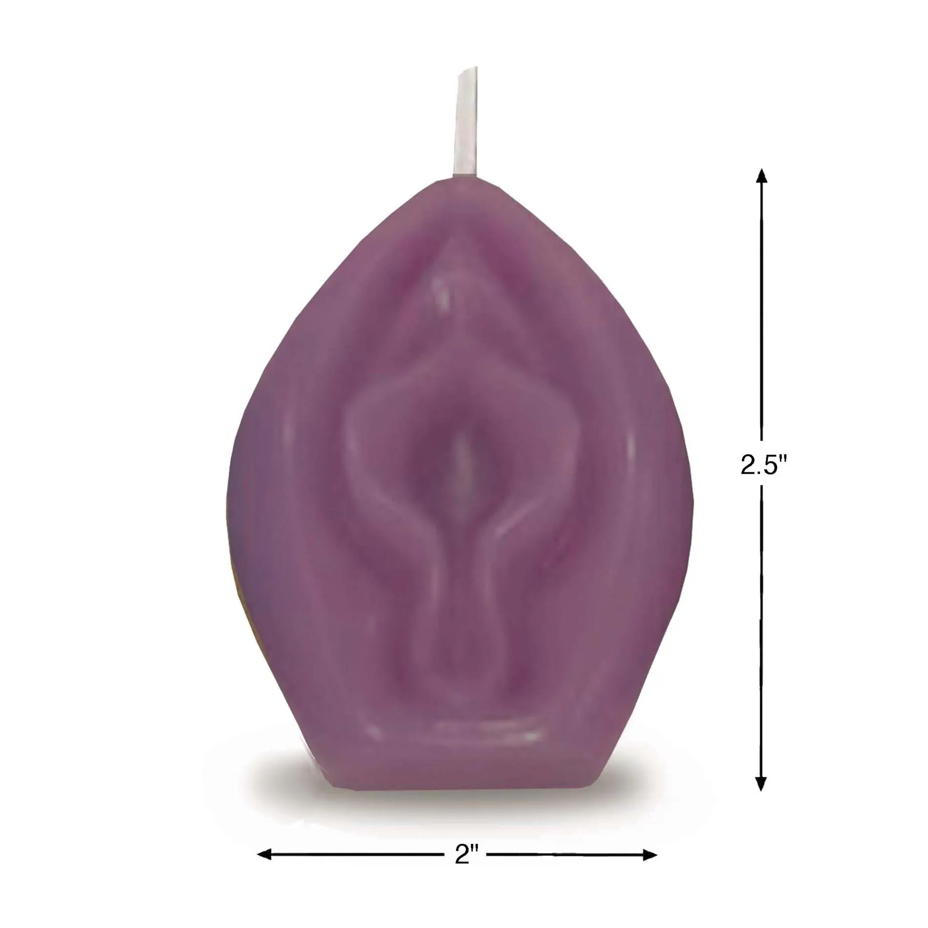 Little Genie Productions Vanilla Scented Vagina - Świeca, Баклажановый, Wanilia