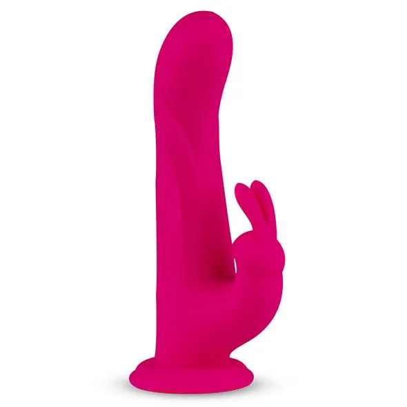 Вибратор-кролик FeelzToys Whirl-Pulse, 20 см (розовый)