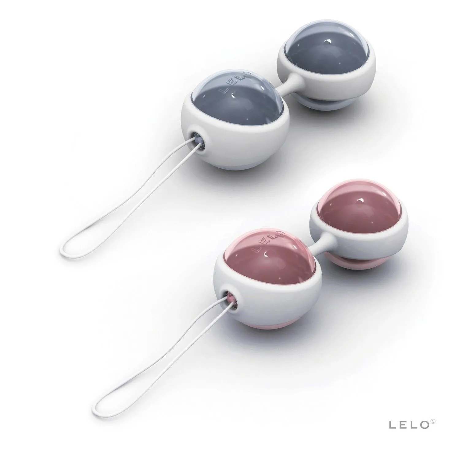 Вагинальные шарики Lelo Luna Beads (розовый и голубой)
