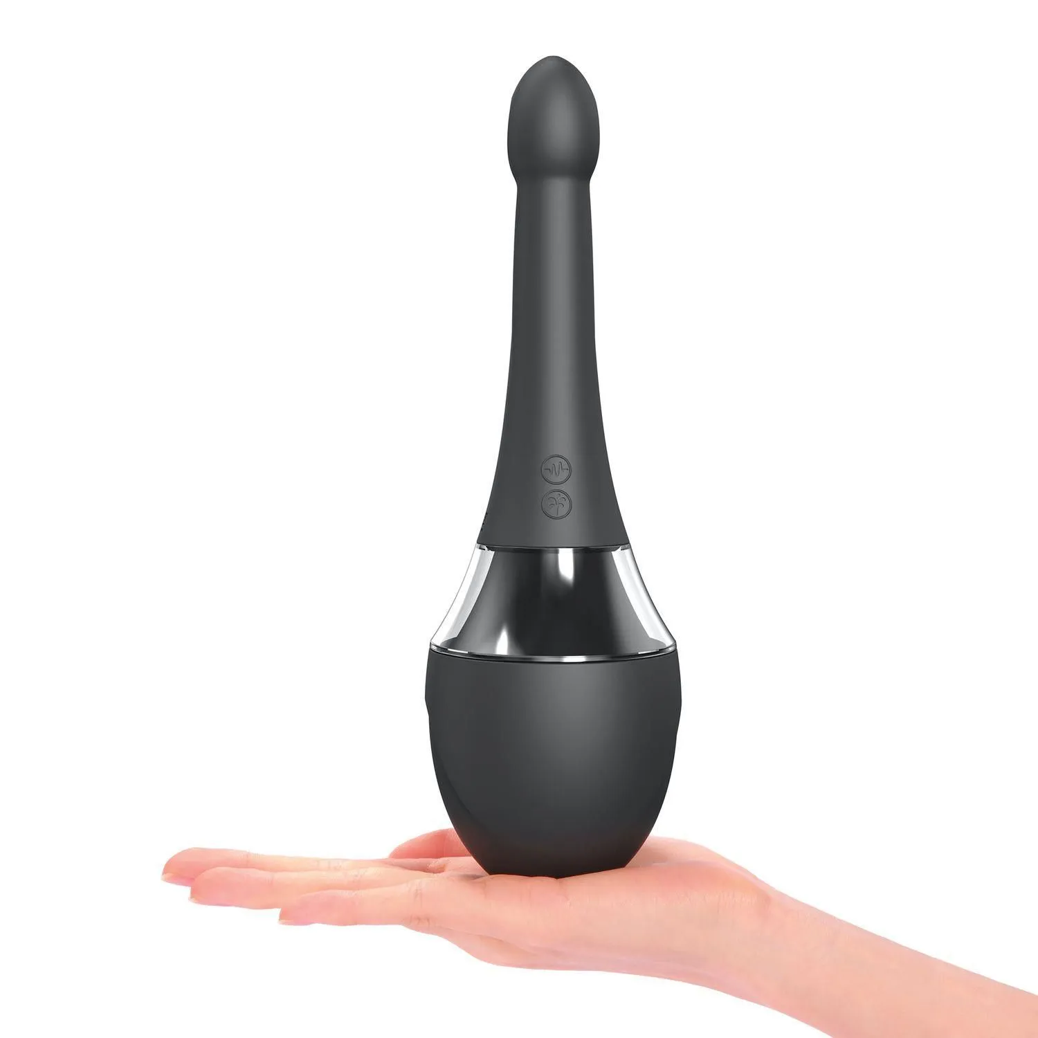 Автоматичний анальний душ з вібрацією Dorcel Douche Mate Pro, 200 мл (чорний)
