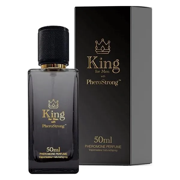 Medica-Group King with PheroStrong Men - Perfumy męskie z feromonami, 50 ml