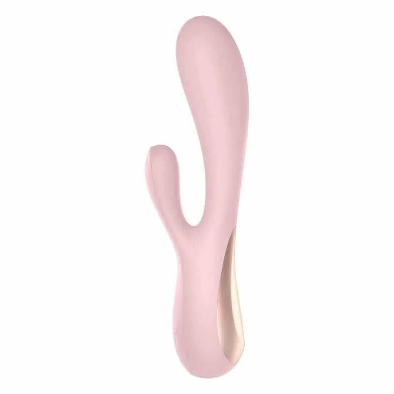 Вібратор-кролик Satisfyer Mono Flex, 20 см (рожевий)