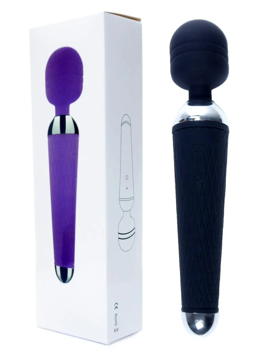 Массажер B - Series Magic Power Massager Wand, 19.5 см (черный)