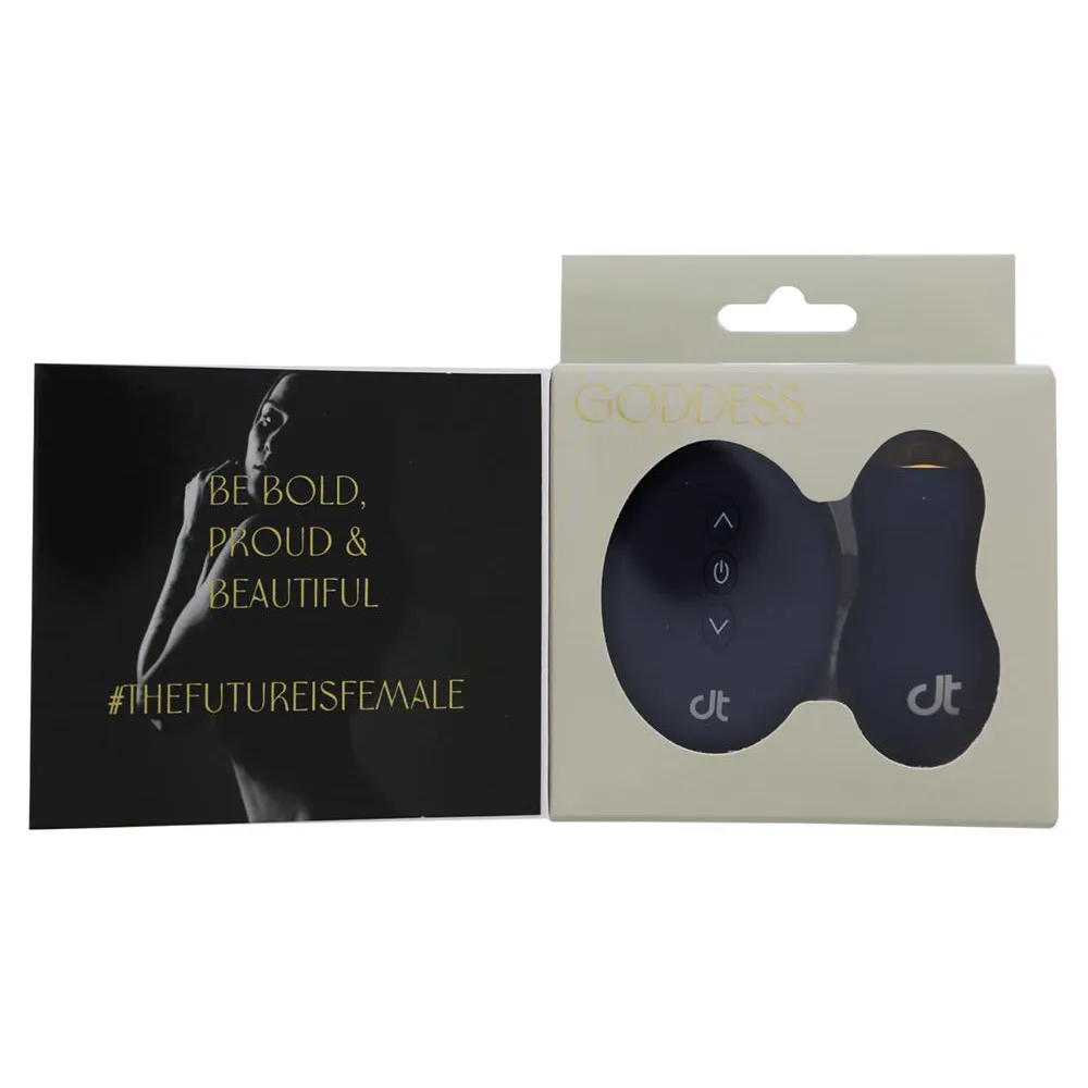 Виброяйцо Dream Toys Goddess Collection Apollo, 7,2 см (синий)