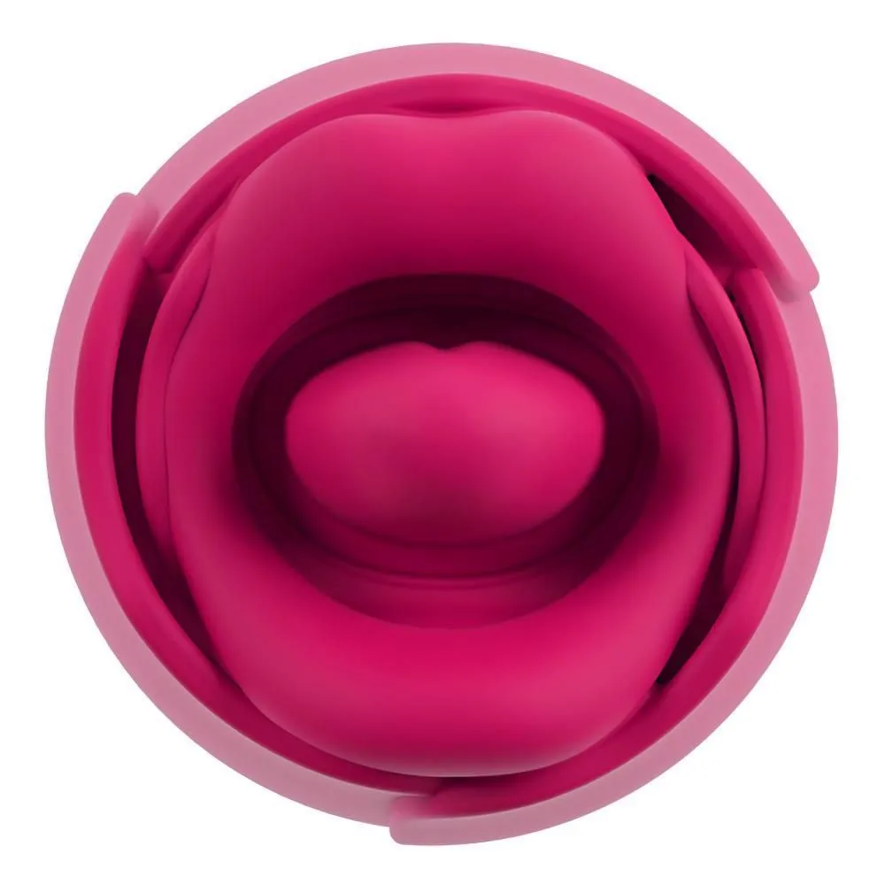 You2Toys Oral Fun Tongue - Wibrator łechtaczkowy, Różowy, 11.3 cm