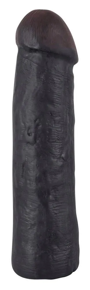You2Toys Big Penis Sleeve - Nakładka na penisa, Czarny, 22 cm