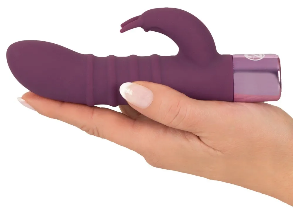 You2Toys Elegant Series Rabbit Vibe - Wibrator królik, Fioletowy, 16 cm