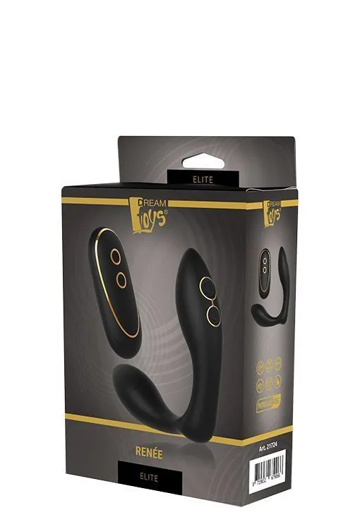Вібратор Dream Toys Elite Renee, 11,2 см (чорний)