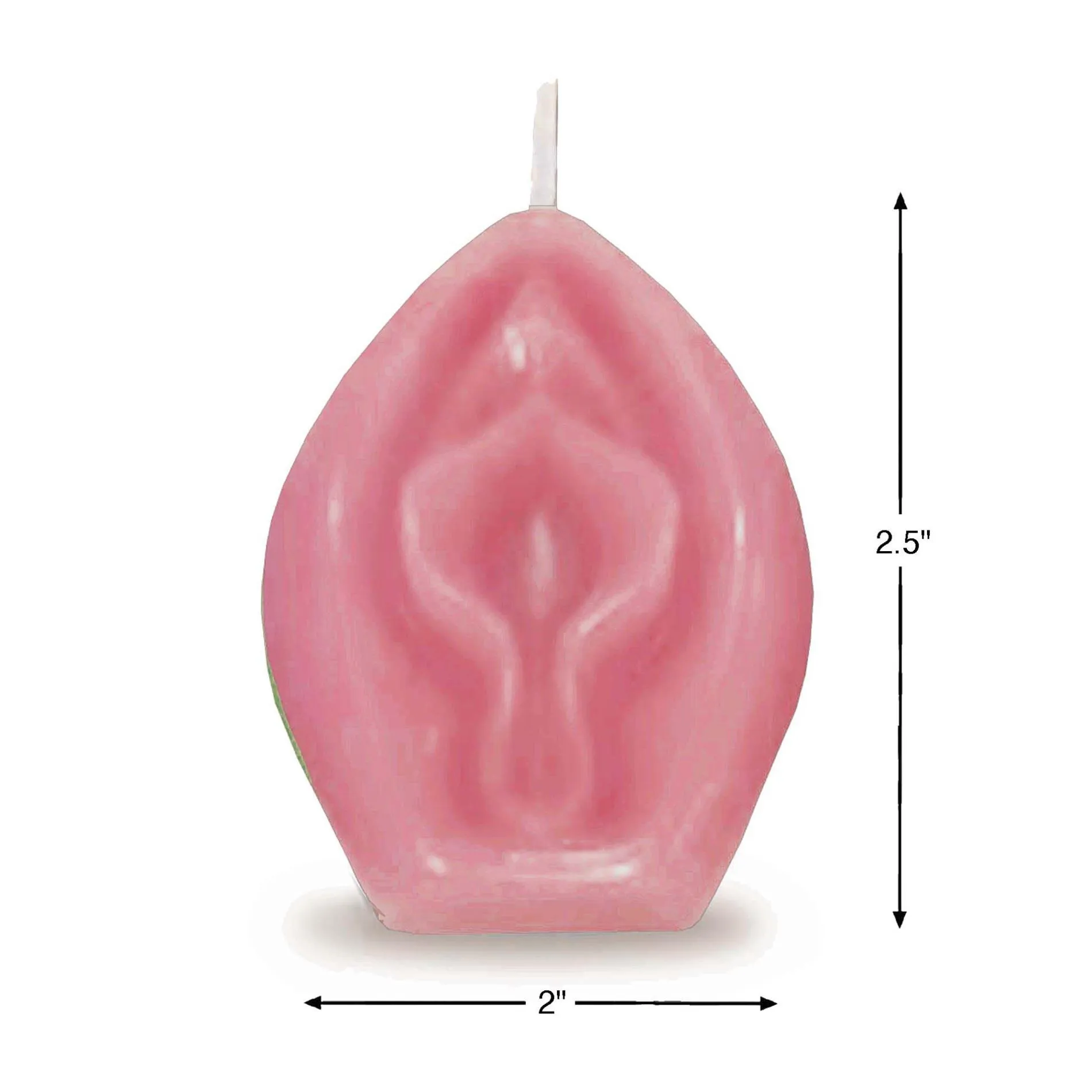Свеча Little Genie Eden’s Candle, ванильный аромат (розовый)