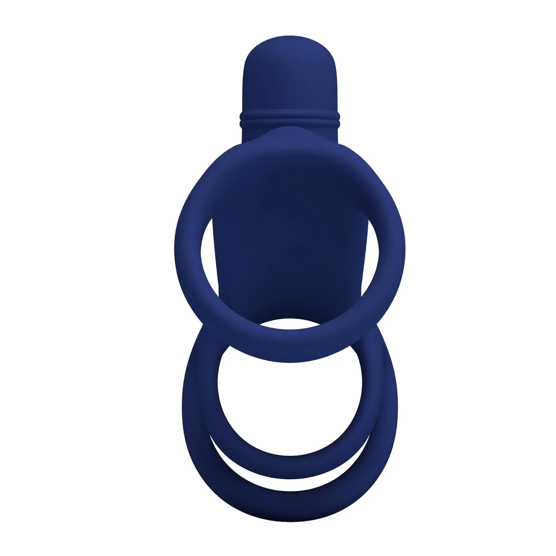 Pretty Love Powerful ring - Nasadka do penisa, Niebieski, 11, 5 cm