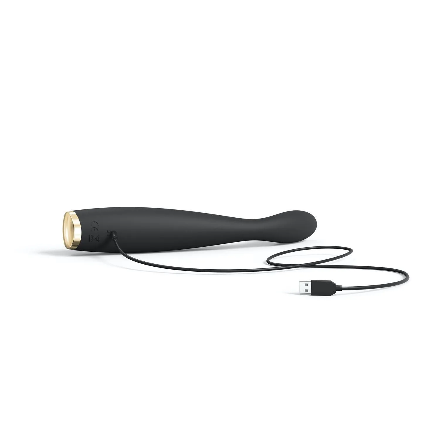 Вібратор для точки G Marc Dorcel G-SLIM, 19,1 см (чорний)