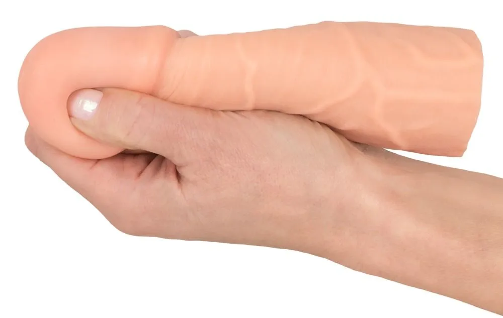 Насадка на пеніс Nature Skin Extension Sleeve, 15,5 см (тілесний)