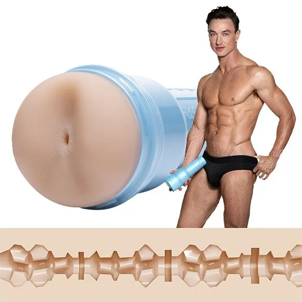Fleshjack Cade Maddox Alpha - Realistyczny masturbator, W kolorze cielistym, 25, 4 cm