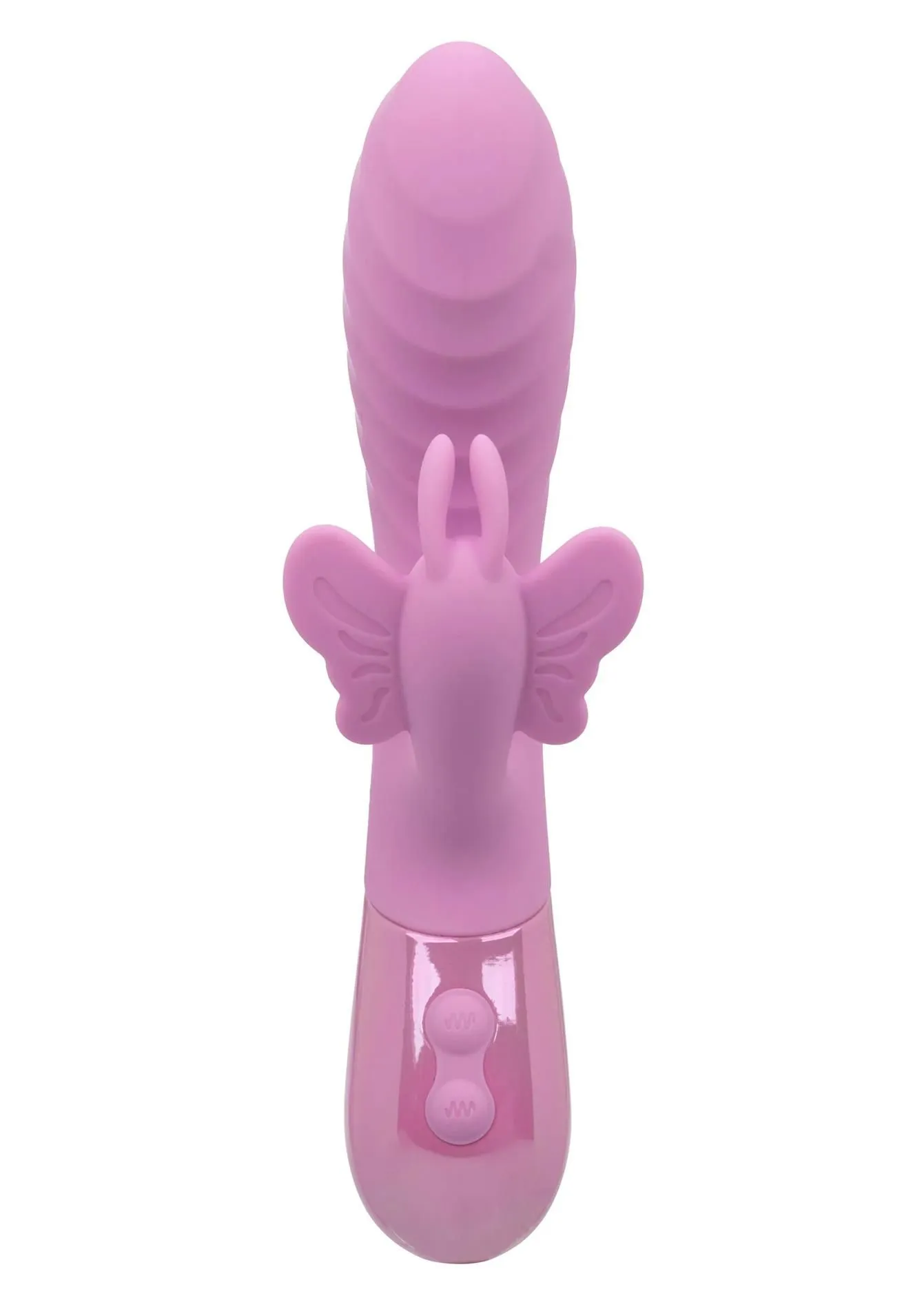 Вібратор-кролик Calexotics Dual Flutter, 11.5 см (бузковий)