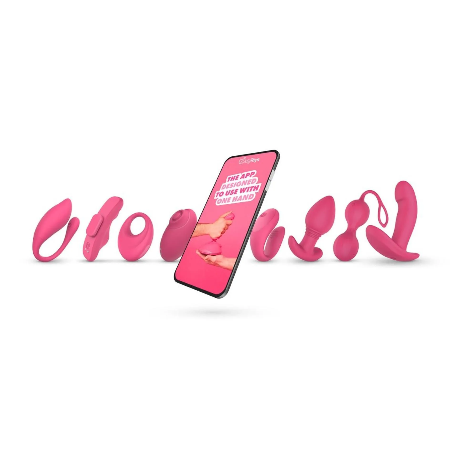 Ерекційне кільце EasyConnect Leo, 7.5 см (рожевий)