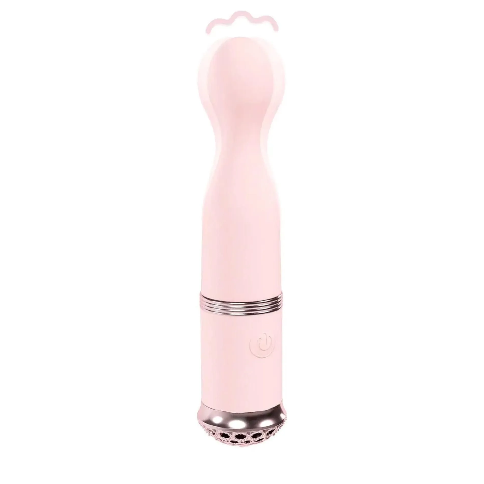 Вибромассажер Loveline Finesse Ball Tip Vibe, 11.7 см (розовый)