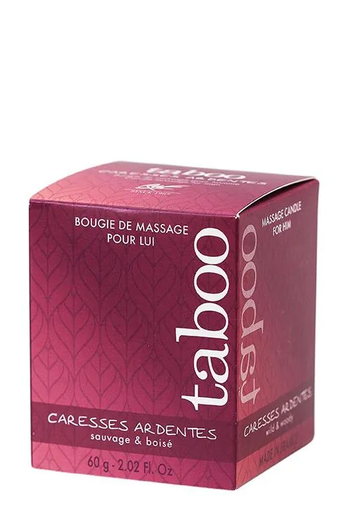Массажная свеча Ruf Caresses Ardentes Bougie Massage, 60 г