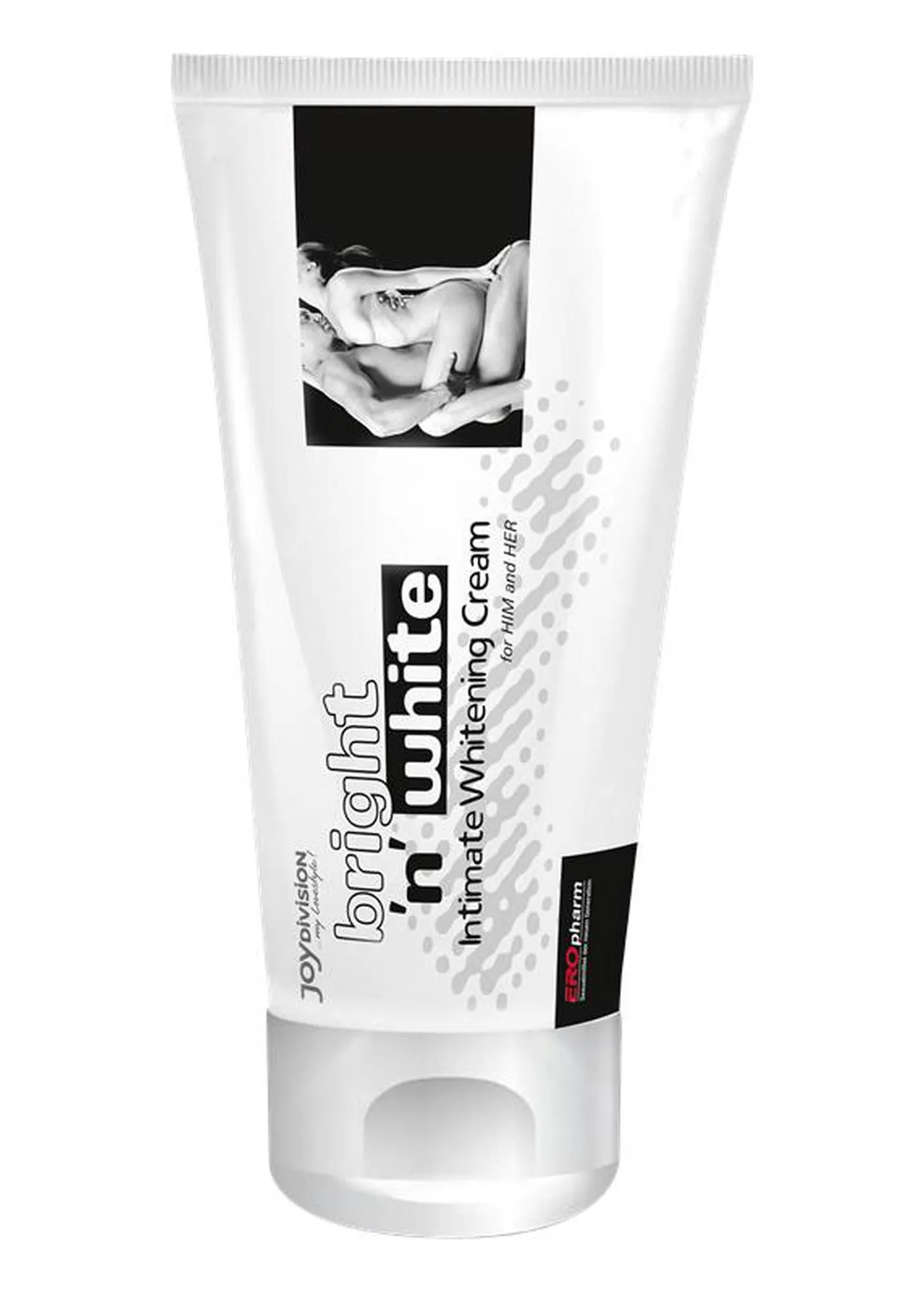 JoyDivision EROpharm Bright'N'White Intimate Whitening Cream - Intymny krem wybielający, Przezroczysty, Bezzapachowy, 100 ml